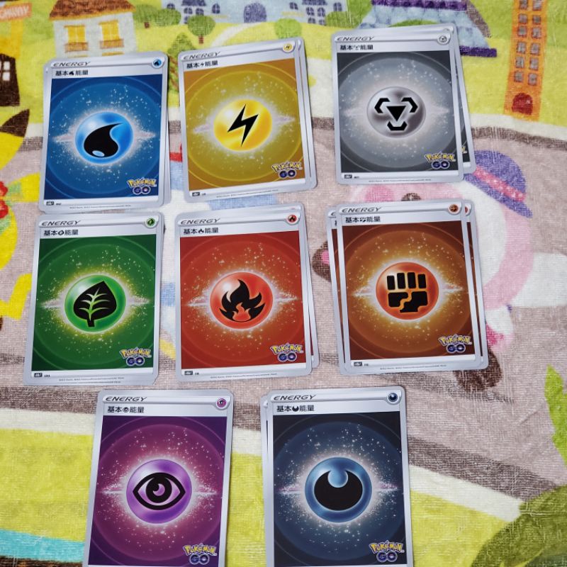 ptcg Pokemongo 能量卡閃卡