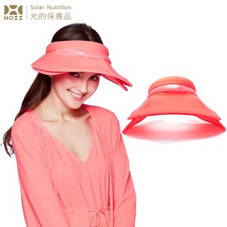 【后益 HOII】【全面防護遮陽帽 -紅光】 UPF50+抗UV防曬涼感先進光學機能衣