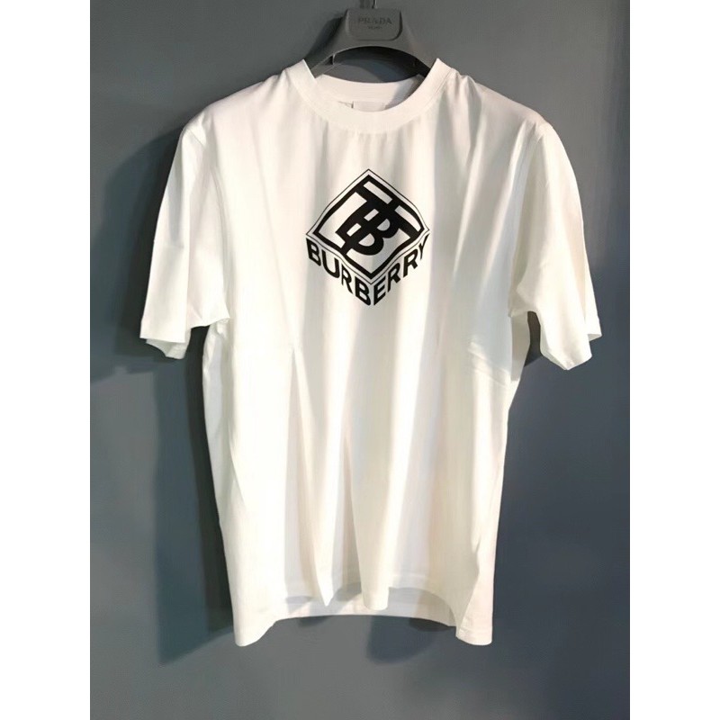 Burberry白色logo短袖T恤S/M/L/XL 尺寸齊全💯