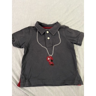 美國品牌Gymboree二手童裝/藍色Polo衫