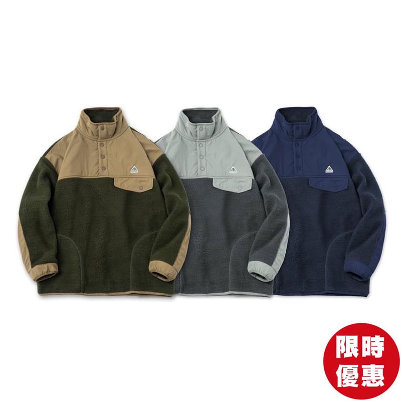 Filter017 Boa Fleece Pullover 搖粒絨 高領罩衫 (三色) 化學原宿