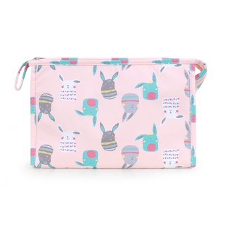 (現貨)粉紅小兔盥洗包/旅行收納包/防潑水/大容量
