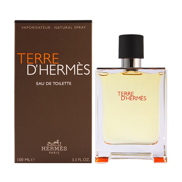 HermesTerre D'Hermes 愛馬仕大地男性淡香水 噴霧玻璃瓶分裝香