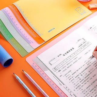 軟墊板 防水寫字墊板 A5 A4書寫墊板考試用附刻度 學生文具 生活用品 果凍墊 環保材質 發票 臺灣出貨