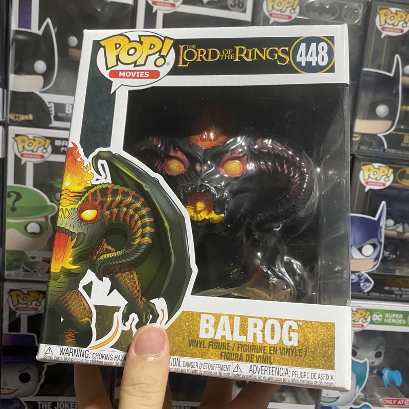 [李大] 正版現貨 Funko POP 魔戒 炎魔 六吋 Balrog #448