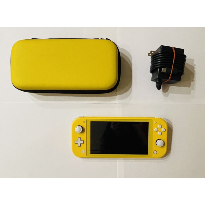 Nintendo 任天堂 switch lite 黃色 + 免費黃色包！