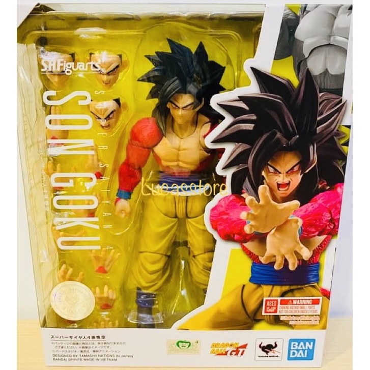 現貨 Lucas Store 代理版12月預定shf 七龍珠gt 超級賽亞人4 孫悟空超四悟空 蝦皮購物