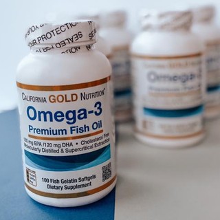 💖深海魚油 Omega-3 California Gold Nutrition 魚油膠囊 EPA DHA 100粒