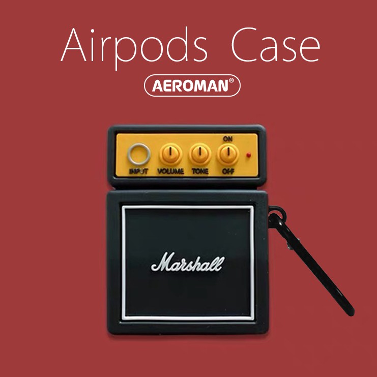 Marshall 馬修airpods 保護套pro 音箱音響喇叭無訊號復古個性設計潮流 蝦皮購物