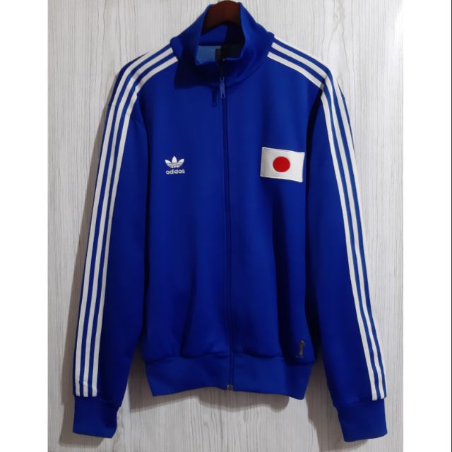 絕版夢幻逸品Adidas2006年世界盃FIFA日本藍 男運動外套L