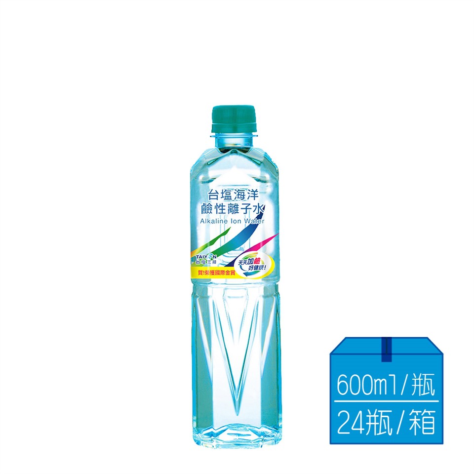 台塩海洋鹼性離子水 600mlx24瓶/箱