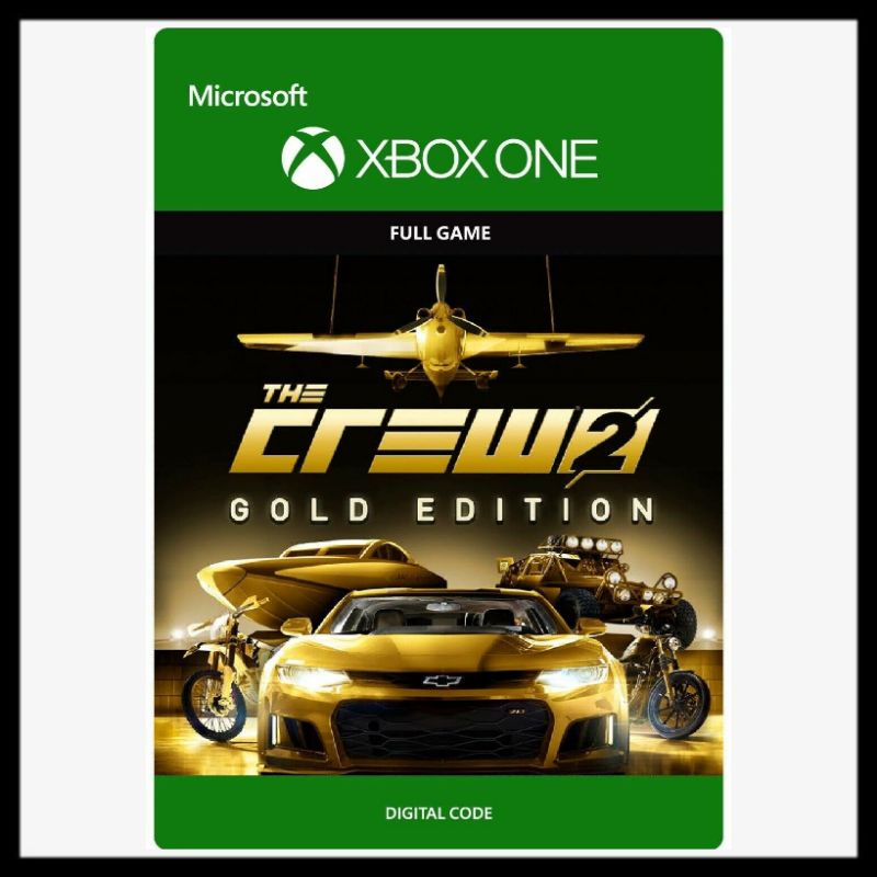 官方序號 中文黃金版xbox One Series S X 中文版飆酷車神2 The Crew 2 飆酷車神 蝦皮購物