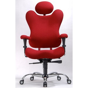 擁抱椅 Lounge chair (黑/紅) 世大 IMAGER-37 OA 擁抱椅 辦公椅 易眠床 易眠枕