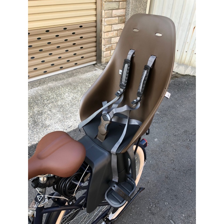 日本製造 台灣檢測標章兒童安全座椅  品牌iki urban 親子車後置兒童安全座椅 腳踏自行單車用