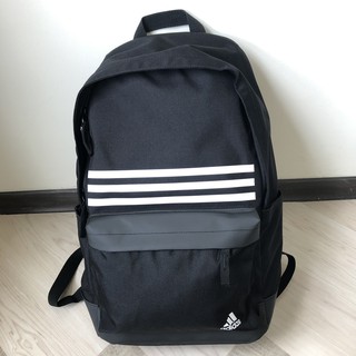 ADIDAS 後背包 愛迪達 三線 小LOGO BACKPACK 白LOGO 三條線 後背包