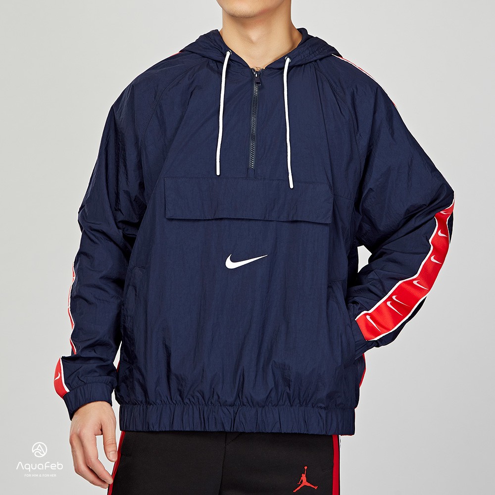 nike sportswear swoosh woven