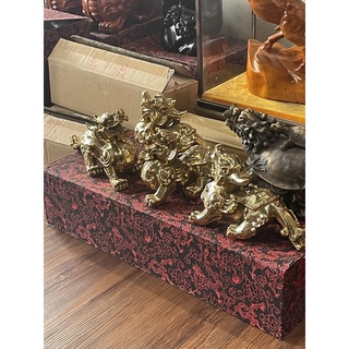 銅雕貔貅一對組藝品擺飾