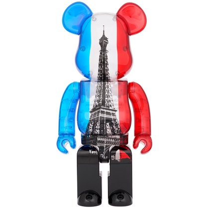 Image.台中逢甲店 BE@RBRICK BEARBRICK 400% EIFFEL TOWER 國旗配色