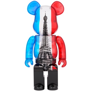 BE RBRICK 庫柏力克熊 bearbrick EIFFEL TOWER Tricolor Ver 巴黎鐵塔