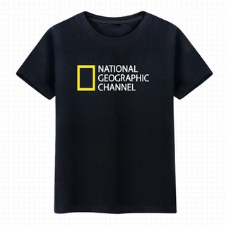 美國國家地理戶外頻道 national geographic周邊discovery男t恤圓領短袖