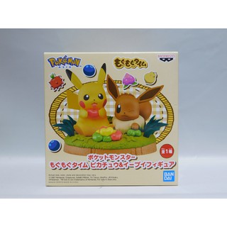 土城三隻米蟲 精靈寶可夢 神奇寶貝 Pokemon 點心時間 皮卡丘& 伊布 公仔
