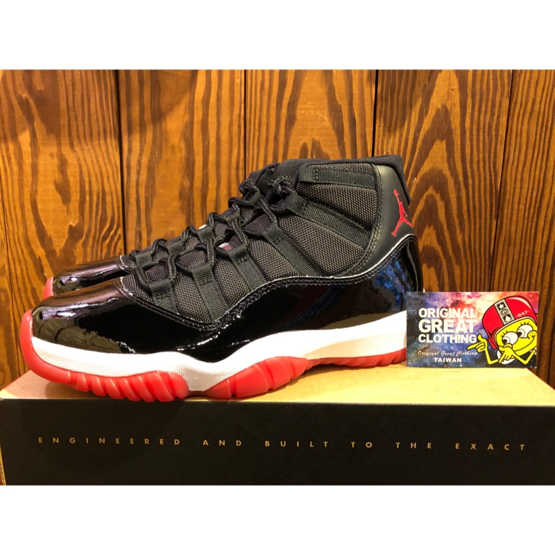 {OGC}NIKE AIR JORDAN 11 RETRO OG黑紅 378038-061 378037-061