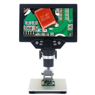 臺灣現貨 高畫質7寸G1200 數位 工業 電子 顯微鏡 1200萬 帶7吋屏 手機維修顯微鏡 1200X 1080FHD