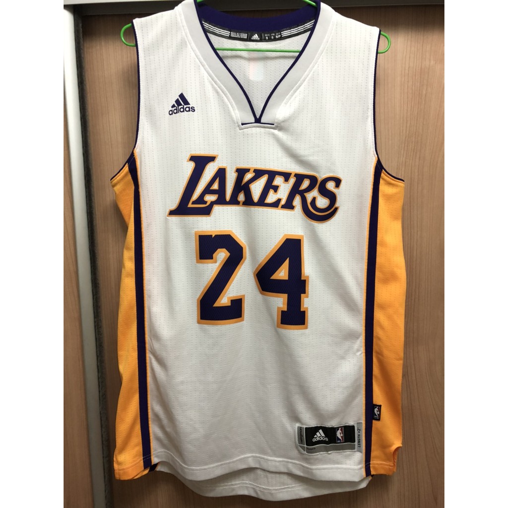 黃金S號 ADIDAS NBA KOBE BRYANT 湖人隊  假日主場白 球衣 LAKERS LAL 愛迪達 81分