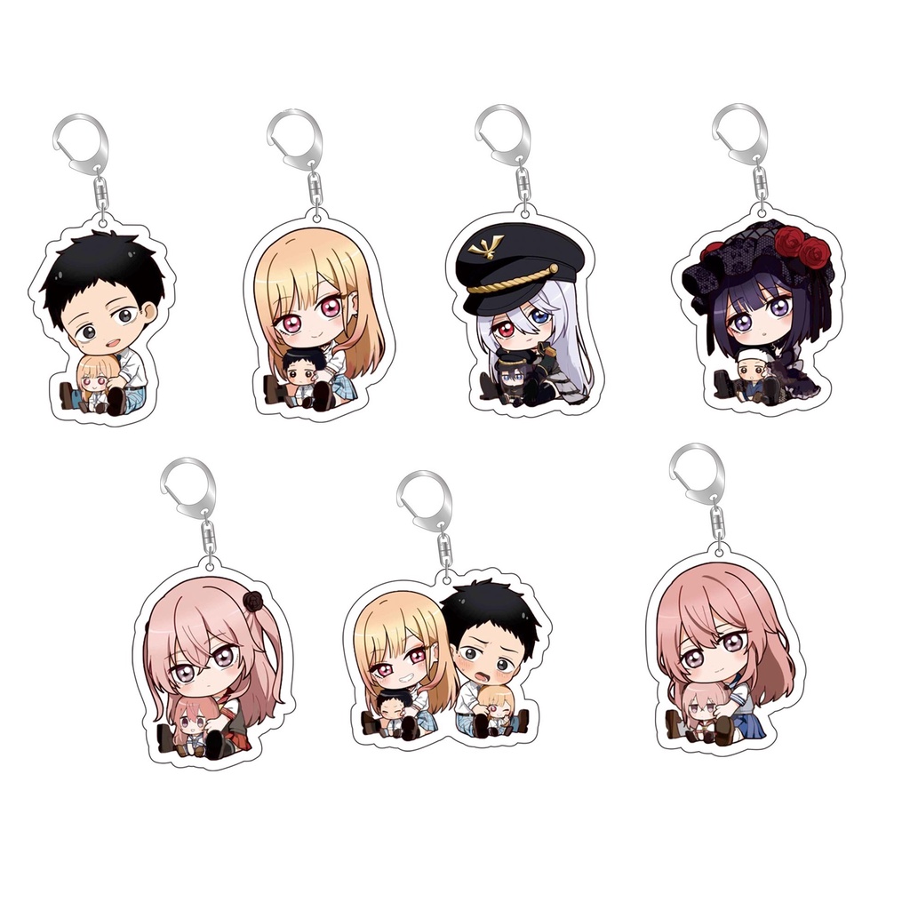 戀上換裝娃娃 更衣人偶墜入愛河 更衣人偶 吊飾  高清 透明 雙面 同人 吊飾 換裝娃娃 戀上換裝娃娃