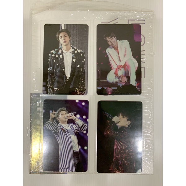 BTS 防彈少年團WORLD TOUR LOVE YOURSELF NEWYORK 藍光紐約場整組含卡 