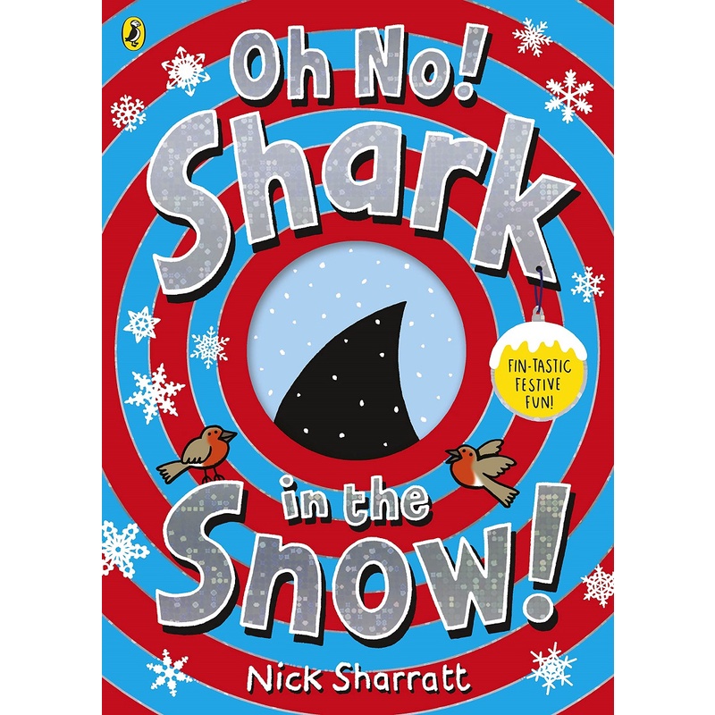 OH NO SHARK IN THE SNOW｜英文故事書繪本-AFRF1395【麥克兒童外文書店】