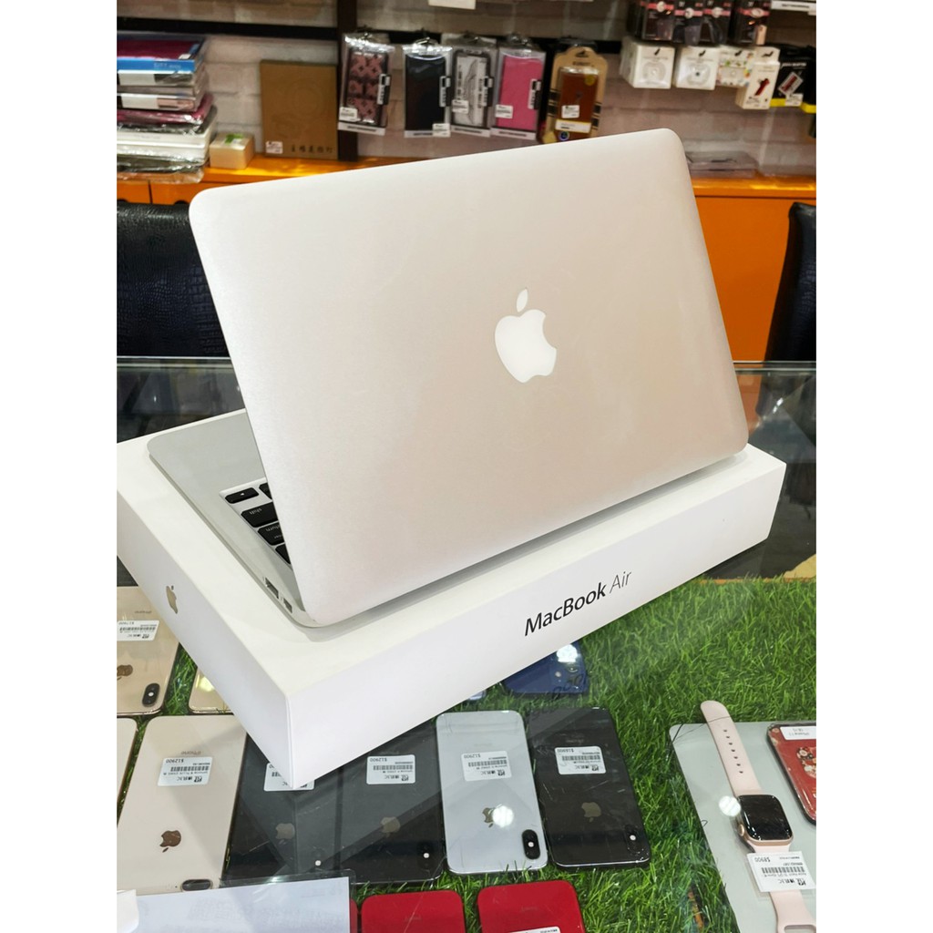 橙通訊3c 中古apple Macbook Air 11吋12年128g 銀實體店面保固 蝦皮購物
