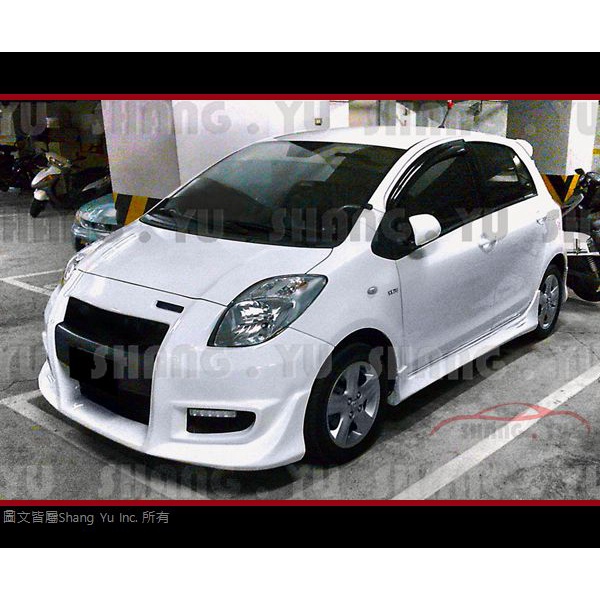 TOYOTA YARIS 前保桿 空力套件 2006 2007 2008 2009