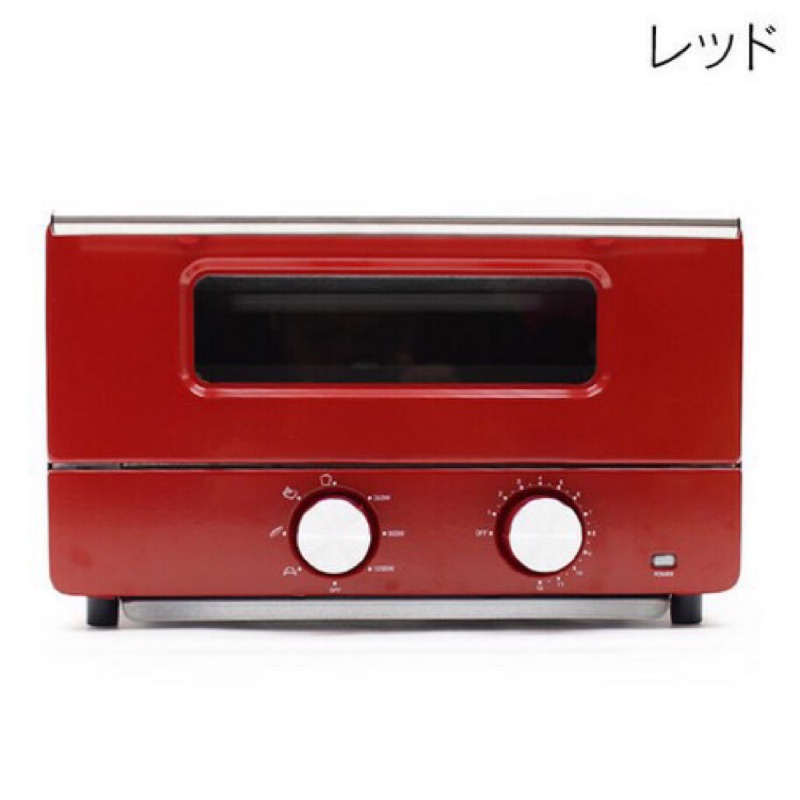 (日本）HIRO蒸氣烤箱 HE-ST001/9成新/紅色