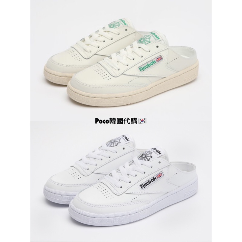 reebok club c mule