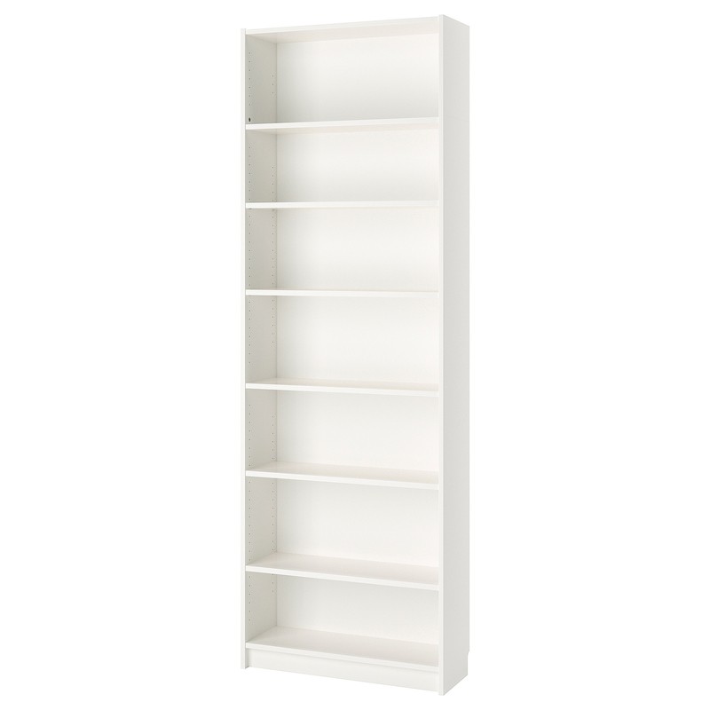Ikea宜家billy畢利書架現代簡約敞開式, 84 Inch Bookcase White
