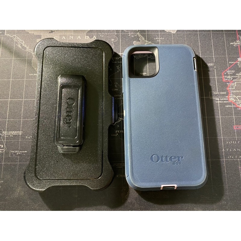 正版OtterBox iPhone 11 Pro Max Defender防禦者系列保護殼-藍