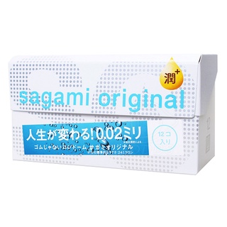 Sagami 相模元祖。002極潤超激薄保險套 12片入【OGC株式會社】日本原裝 保險套 衛生套