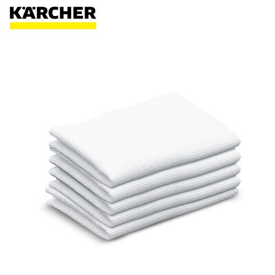 【KARCHER 德國凱馳】蒸氣機用 小布巾組(標準窄版) 63693570 (夾式)