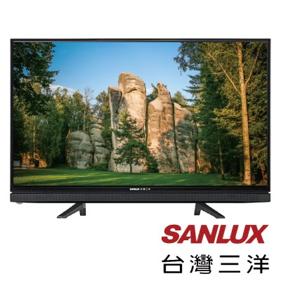 SANLUX 台灣三洋 43型 LED背光 液晶電視 不含視訊盒  內建數位影音 SMT-43MA3