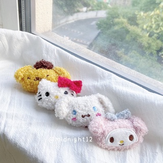 胸針｜毛絨玩偶三麗鷗迪士尼雪莉玫大耳狗玉桂狗美樂蒂hello kitty 布丁狗可愛日系別針胸針帆布袋毛衣配飾配件