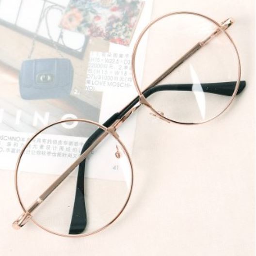 Bts防彈少年團田柾國金南俊金泰亨同款圓框男女眼鏡架鏡框黑無度數復古文藝學生細框圓形韓版潮金屬韓國 蝦皮購物