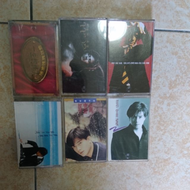 郭富城 卡帶 磁帶 錄音帶 我的開始在這裡 渴望 一生的情人 天涯 對你愛不完