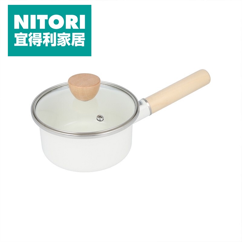 日系實木家具日系家居生活 日本nitori宜得利家居搪瓷燉鍋煲湯鍋鑄鐵家用雙柄 單柄琺瑯鍋 蝦皮購物