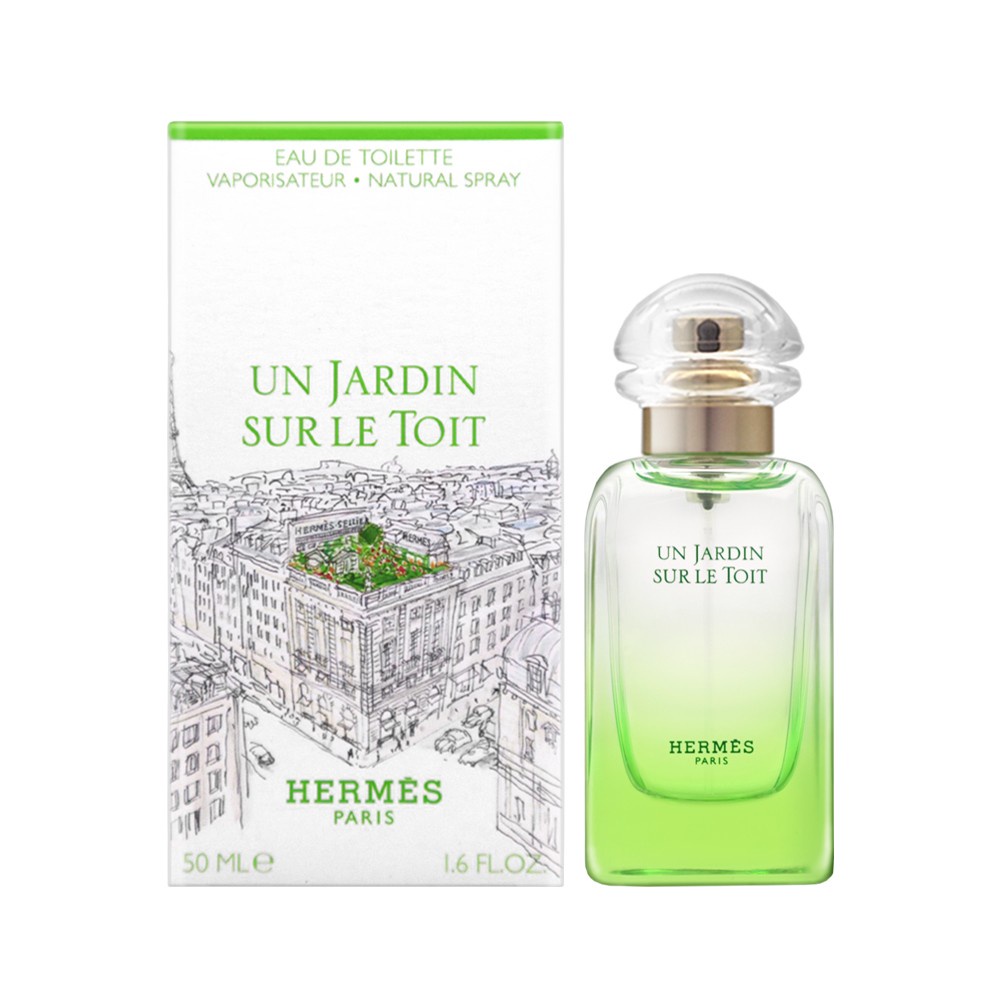 HERMÈS Hermes Un Jardin Sur Le Toit 屋頂花園中性淡香水 50ML