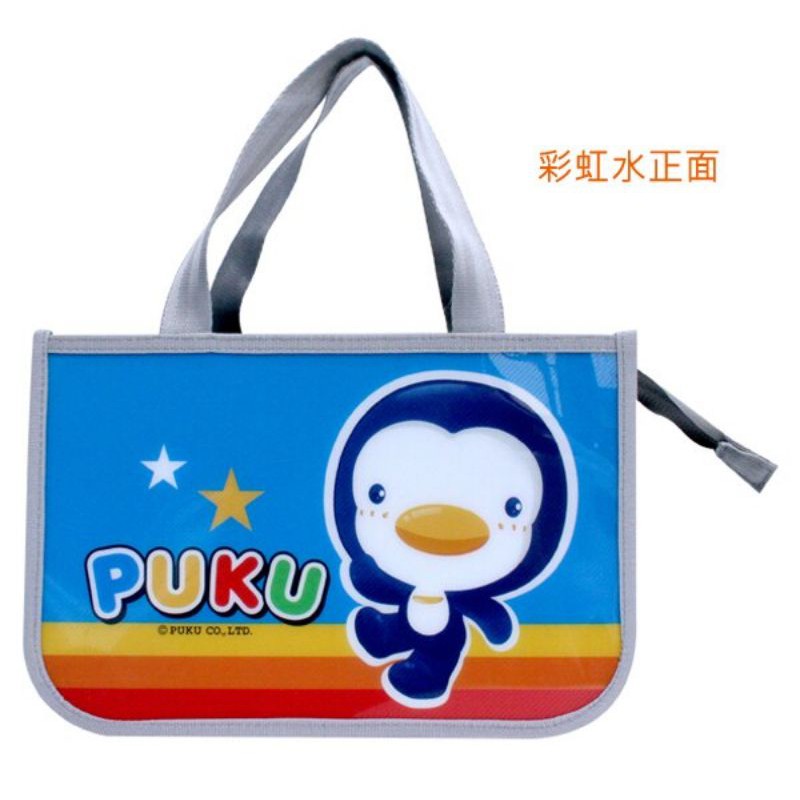 PUKU藍色企鵝 防水側背包
