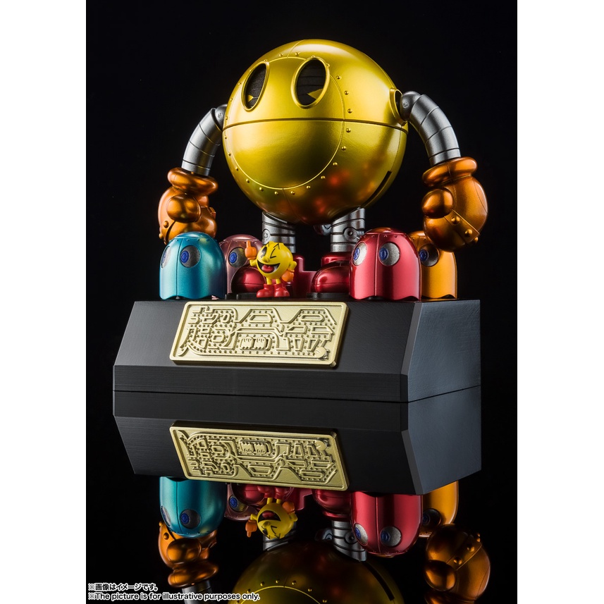 ☆勳寶玩具舖【現貨】代理版 萬代 BANDAI 超合金 PAC-MAN 小精靈