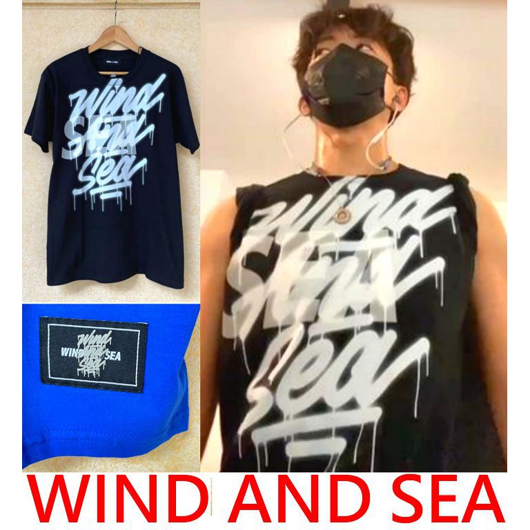 セール価格 WIND AND SEA x IT'S A LIVING Tシャツ キムタク