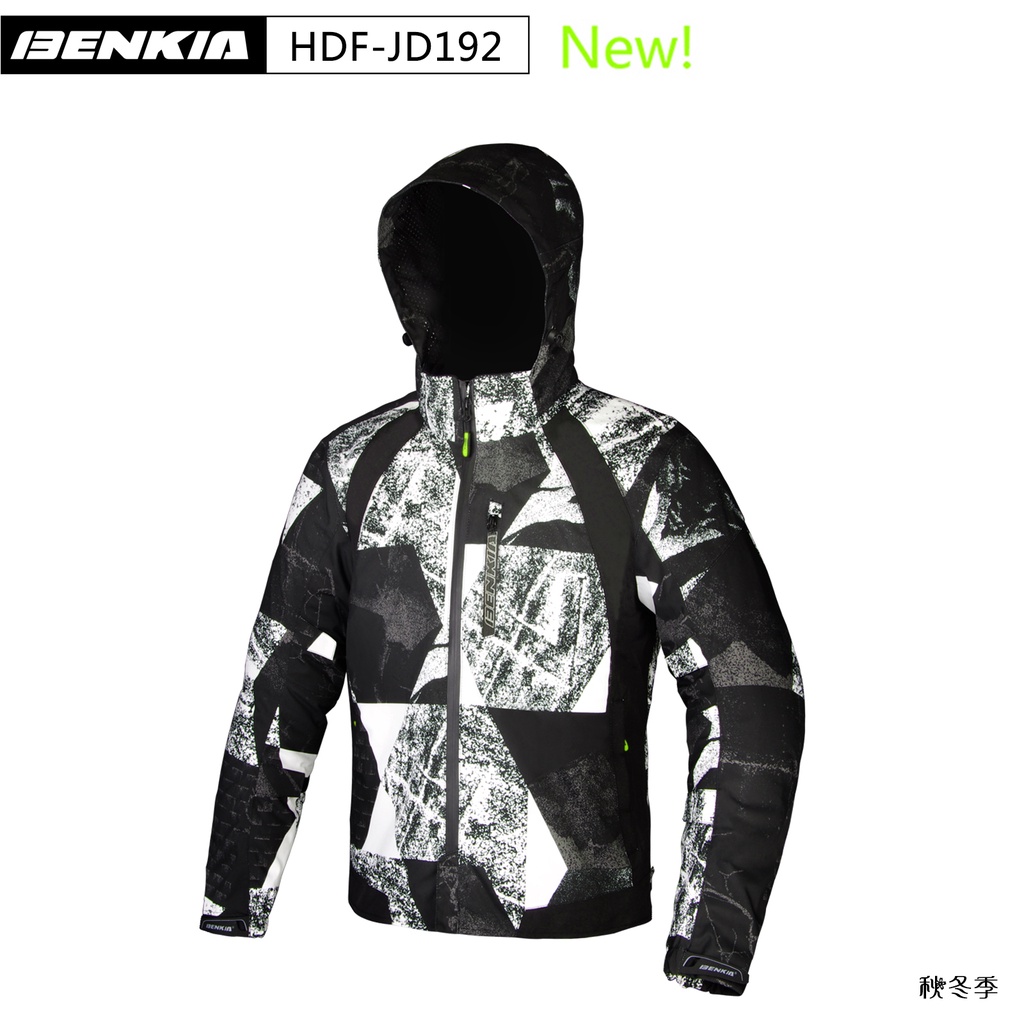 BENKIA【極度風速】JD192 冬季防摔外套 內涵羽絨衣