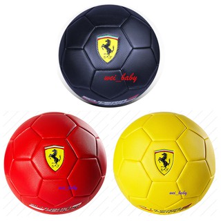高品質 正品 法拉利 3號足球 訓練學習專用球 / 5號足球 比賽訓練用足球 PVC 足球 附充氣筒球針